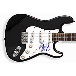 Eddie Money Autographed Signed Guitar & Proof