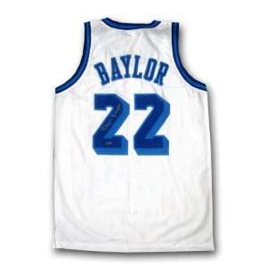  Autographed Elgin Baylor Lakers White Jersey Sports 
