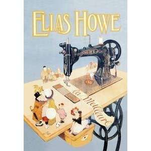  Vintage Art Elias Howe, La Meilleure   01788 0