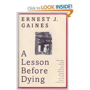  A Lesson Before Dying Ernest J. Gaines Books