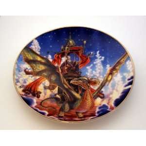  Dragon Flight Collectible Plate by Myles Pinkney from The Franklin 