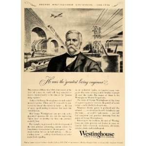  1946 Ad Westinghouse Electric Corp. Engineer George W 