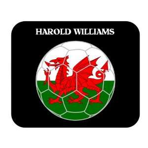 Harold Williams (Wales) Soccer Mouse Pad