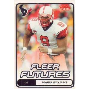  2006 Fleer #169 Mario Williams Houston Texans (RC   Rookie 