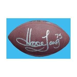 Howie Long Hand Signed Football