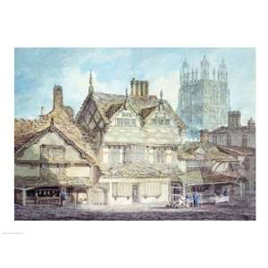 Wrexham, Denbighshire Finest LAMINATED Print J.M.W. Turner 24x18
