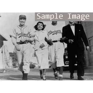   Jackie Robinson Story showing (from left to right) Richard Lane (as