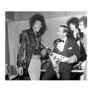  Jimi Hendrix, with Jeremy Thorpe Leader of the Liberal 