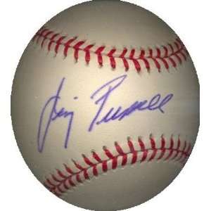 Jimmy Piersall Autographed Ball