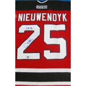 Joe Nieuwendyk autographed Hockey Jersey (New Jersey Devils) 2003 