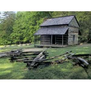  Log Cabin of John Oliver, Built in the 1820s, Great Smokey 