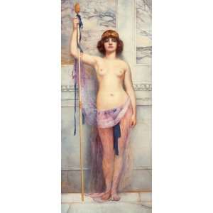 FRAMED oil paintings   John William Godward   24 x 56 