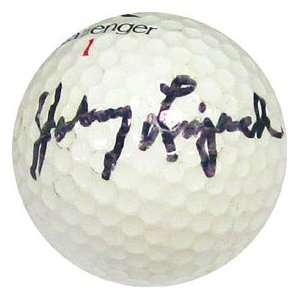  Johnny Lujack Autographed / Signed Golf Ball Sports 