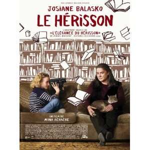  Le herisson Poster French 27x40 Josiane Balasko Garance Le 