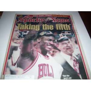  Michael Jordan June 23rd, 1997 Sporting News Collectible 