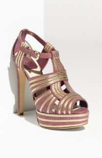 Dior Glamour T Strap Platform Sandal  