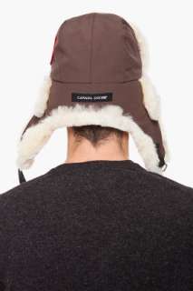 Canada Goose Shearling Aviator Hat for men  