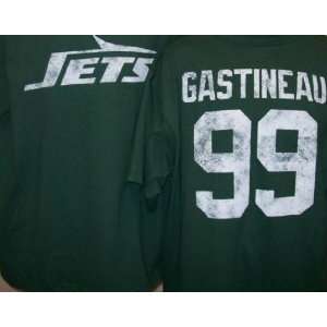 Mark Gastineau New York Jets Green NFL Player T Shirt