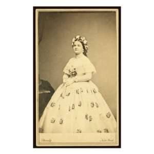  Mary Todd Lincoln, in Her Year as First Lady, 1861 Premium 
