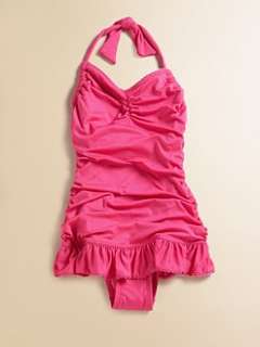 Juicy Couture   Girls Ruffled One Piece Swimsuit
