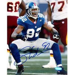 Michael Strahan New York Giants   Sack Celebration   16x20 Autographed 