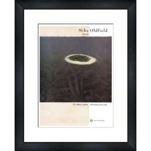MIKE OLDFIELD Islands   Custom Framed Original Ad   Framed Music 