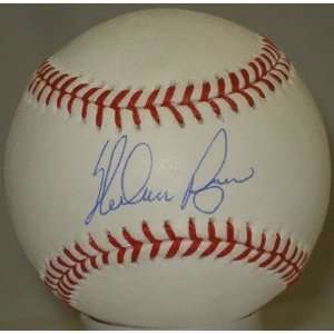 Nolan Ryan Signed Baseball   OMLB w Holo   Autographed Baseballs