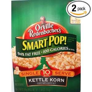 Orville Redenbachers Smart Pop Gourmet Popping Corn ,10 Bags (Pack of 