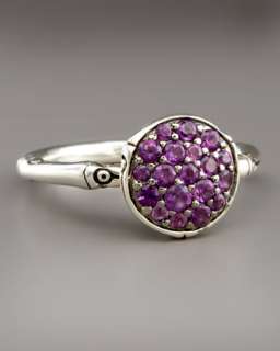 Bamboo Amethyst Ring, Small