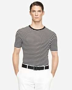 Ralph Lauren Black Label Short Sleeved Mercerized Cotton Crewneck