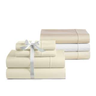  Basic Essentials 300TC Percale Solid Sheet Sets 