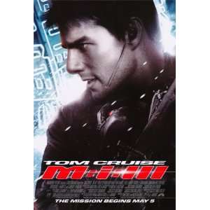  Mission Impossible III (2006) 27 x 40 Movie Poster Style 