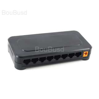 10/100 8 Port Fast Ethernet Switch Brand New 285  
