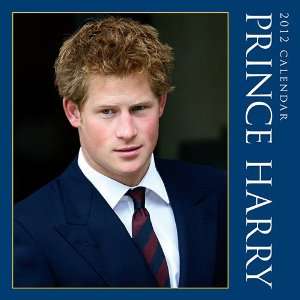  Prince Harry Wall Calendar 2012