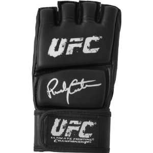 Randy Couture Autographed UFC Black Glove