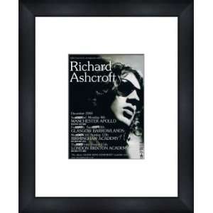  RICHARD ASHCROFT UK Tour 2000   Custom Framed Original 