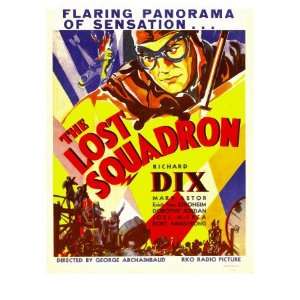 The Lost Squadron, Richard Dix on Window Card, 1932 Premium Poster 
