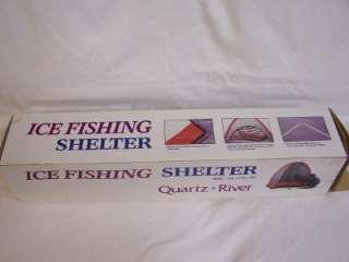 QUARTZ RIVER ICE FISHING SHELTER TENT 7 NEW  