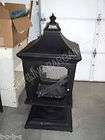 cast iron fireplace cover  