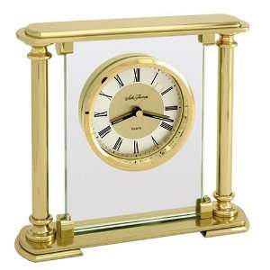  Seth Thomas Mirage Gold Plated Brass Table Clock
