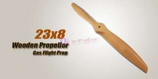 N23 x 8 Gas Flight Wooden Propeller Prop for Airplane  