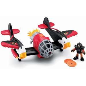  Fisher Price Imaginext Sky Racers Twin Eagle Toys & Games
