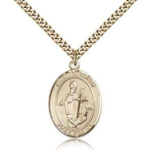  Gold Filled St. Clement Pendant Jewelry