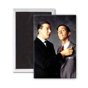 Stephen Fry and Hugh Laurie   3x2 inch Fridge Magnet   large magnetic 