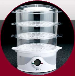 Deni 3 Tier Digital Food Vegetable Steamer   Health  