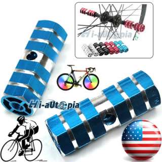New BMX Bike Bicycle 3/8 Axle Alloy Foot Pegs Black  