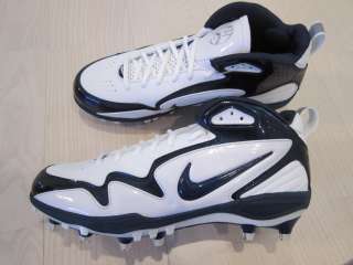   Zoom Merciless TD Mens Football Cleats White/Navy Blue $95  