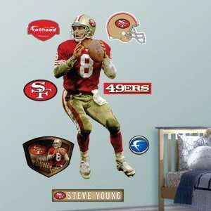Steve Young San Francisco 49ers Fathead NIB