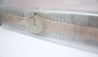   Peach Rose Rebel Silicone Band Day Date Watch 42mm SUOT700 $70  