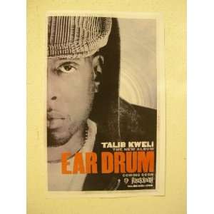 Talib Kweli Poster Ear Drum
